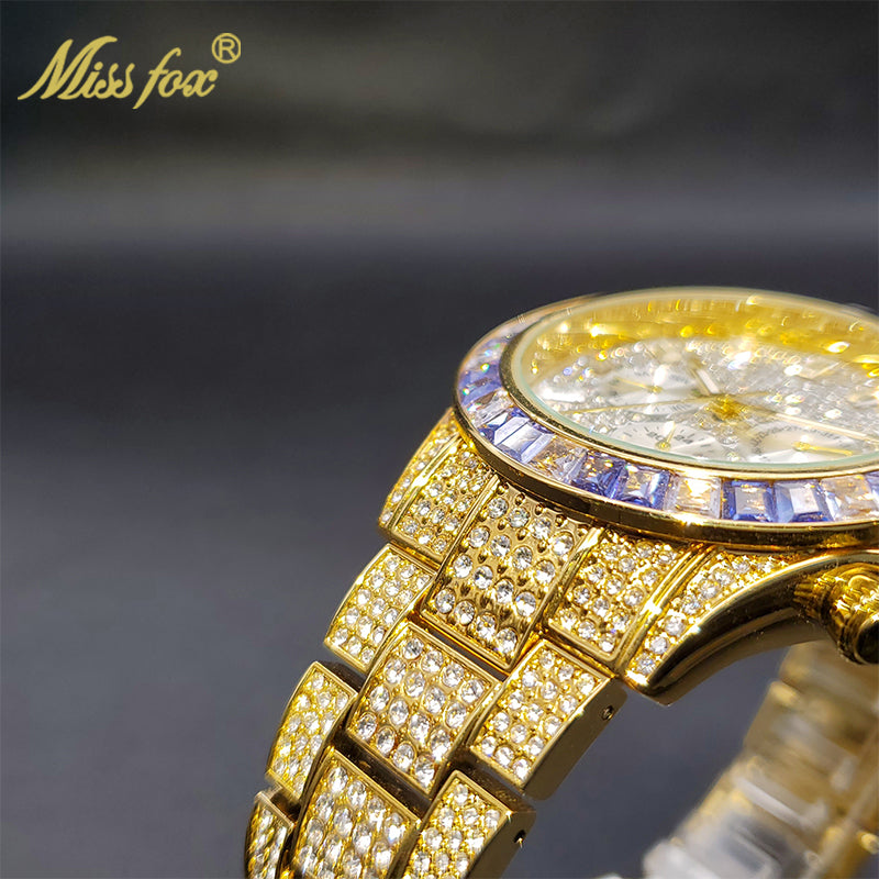 Luxury discount gold watch